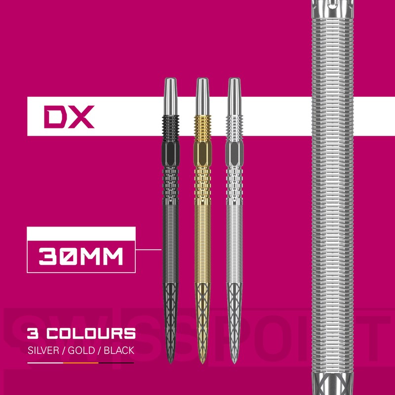 Target Darts Swiss Point DX Dart Points (3 Pack Set