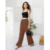 Tapata Women Wide Leg Pants High Waisted Dress Trousers Casual