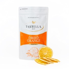 TASTELLA Dried Orange Slices, Cocktail Garnishes for Drinks, Dried Fruit for Cocktails, Dehydrated Orange Slices Dehydrated Fruit for Cocktails 3oz / 85g