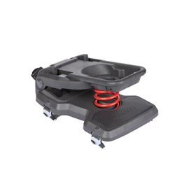 HAMAX Caress Pannier Rack Adapter for Children's Bicycle Seat Caress, Suitable for Pannier Racks from 120-180 mm, Compatible with E-Bikes