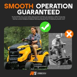 Upgraded 946-05098C Throttle Choke Cable for Cub Cadet XT1 XT2 (LT46, LT50, GT50, GT54, ST54, LX46, GX54, LX42) - Replaces 946-05098A/B, 746-05098A