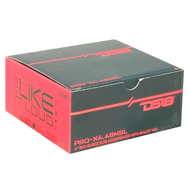 Set for DS 18 PRO-X4.4BMSL 1 midrange driver with a