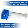 PACLOCK's 325" Pin for 80-Series, Compatible with 3.25" Receivers, 304