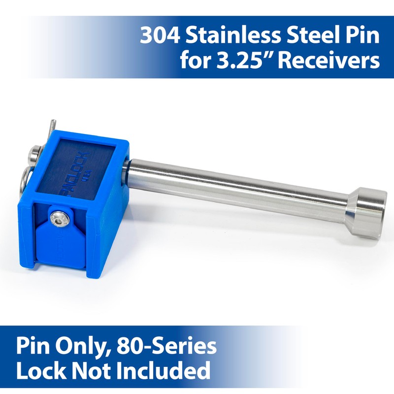 PACLOCK's 325" Pin for 80-Series, Compatible with 3.25" Receivers, 304