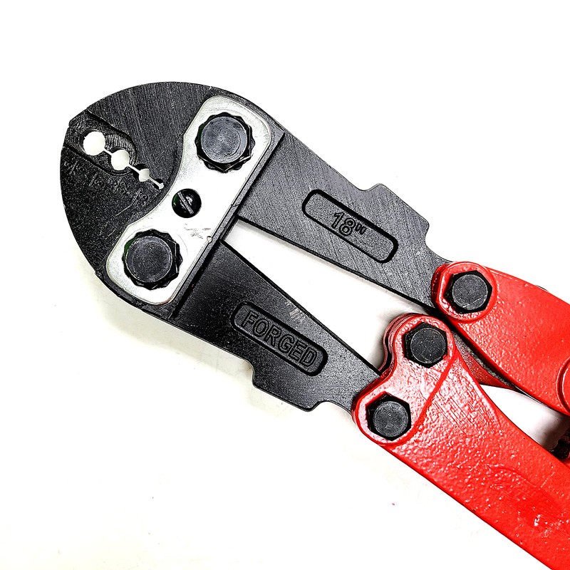 18-IN Swaging Tool, Securing Ferrules and Stops on 1/16 in,