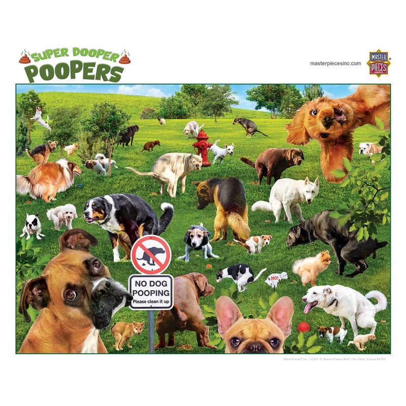 Internet Sensations - Super Dooper Pooper 1000pc Puzzle