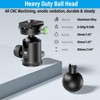 SIRUI Tripod Head KH-20, 360 Double Panorama Head with 36