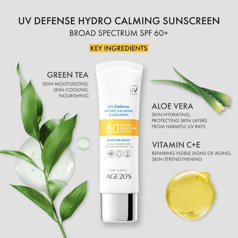 AGE20'S [AGE20'S]UV Defense Hydro Calming Sunscreen 50ml