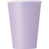Lavender Solid Paper Cups - 12 oz. (Pack of 10)