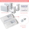 Ear Piercing Gun Kit - Lyuxzad 6Pcs Disposable Ear Piercing