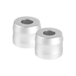 Tiardey 2 Piece Razor Base Stand 0.7 Inch Opening, Fits Most Manual Razors Aluminium Razor Stand for Men, Compact Design for Bathroom Countertops