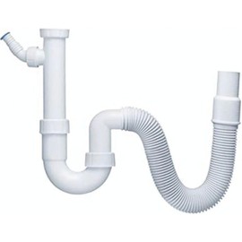 'Haas HS2805 Siphon 1 1/2 with Flexible Hose