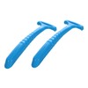 Healeved 2pcs Portable Foot File Professional Pedicure Tool for Foot