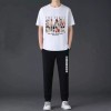 D.S Conjunto Casual De Camisetas De Anime Para Hombre