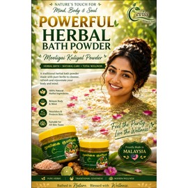 Powerfully Herbal Bath Powder/increase luck and wealth better, better sleep and release stress formula