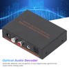 3x1 Optical Fiber Digital Audio Decoder Optical to for SPDIF/AV/RCA