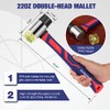 WORKPRO 43PC Laminate Flooring Installation Kit- Rubber Mallet with Fiberglass