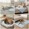 Cooling Mat for Dogs，44"X32" Extra Large Pet Pad，Q-Max>0.5 Rapid Cooling