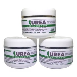 TODO PARA SUS PIES 2 Cremas Urea 60% Concentrada 65gr Extracto Tea Tree Fungici