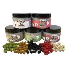 Bait-Tech Special G Dumbells wafters Hookbait Commerical Fishing (Green Wafter - 8mm)