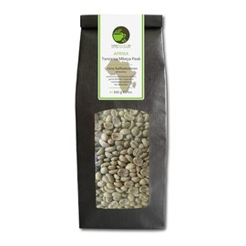 Rohkaffee - Grüner Hochland Kaffee Tanzania Mbeya Peak (grüne Kaffeebohnen 500g) - GMP zertifiziert
