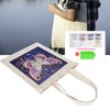 Diamond Painting Bag Kit Canvas Bag Resin Rhinestones HandMade Reusable