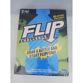 Hasbro Gaming Flip Challenge Bottle Flipping 40 Awesome Challenges New Seal