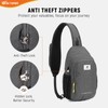 SKYSPER Sling Bag Anti Theft Crossbody Backpack RFID Lightweight Travel