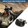 Hihaha 10mm Hole Dia Front Wheel Speedometer/Outer Drive Gear Hub