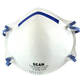 Scan SCAPPEP2M FFP2 Moulded Disposable Masks Pack of 3