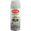 Krylon K05160607 ColorMaster Paint + Primer, Gloss, Pewter Grey, 12