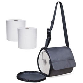 YUJHON Hanging Camping Toilet Paper Holder Kitchen Waterproof Paper Towel Holder Organizer Car Bathroom Toilet Paper Protector from Cats Outdoor Travel Portable Roll Paper Reusable Storage Bag