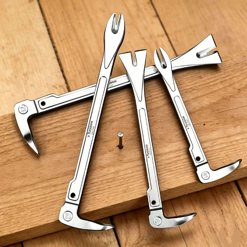 BUSKPOK Pry Bar, 10 Inch Cats Paw Nail Puller, Mini