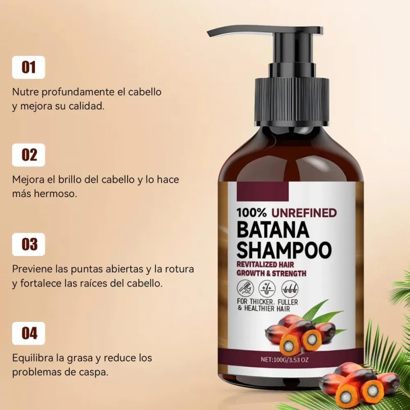 Pack Champú de Batana y Romero para Crecimiento del Cabello,
