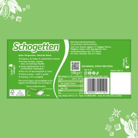 Schogetten Schogetten Edel-Alpenvollmilch-Haselnuss 100g Schokoladentafel, praktisch einzeln portioniert. Ein Genuss. Stück für Stück.