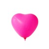 Allydrew 7 Inch Heart Shaped Metallic Latex Balloons (10 pack),