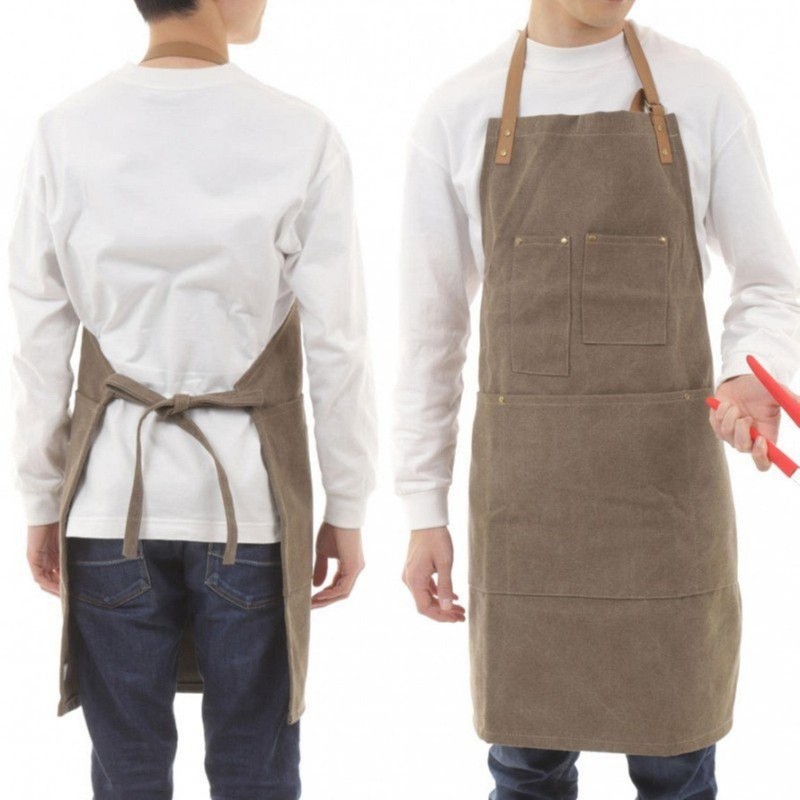 Basic Standard Apron, DIY, Gardening, Fashionable, Canvas, Denim, Vintage, Thick,
