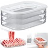 FeBohao Cold Meat Container for Fridge Deli Containers with Airtight