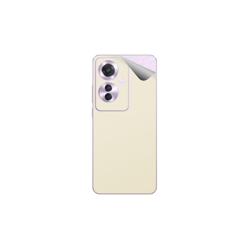 PDA Kobo Skin Seal OPPO Reno11 A Compatible [Satin/Pearl White]