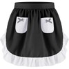Geyoga Aprons for Women with Pockets Kitchen Cooking Waitress Maid