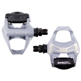SHIMANO PD-R550 SPD-SL Road Pedals; Gray