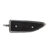 Front Mudguard Vent Molding Chrome Stylish Easy Installation Mud Flap