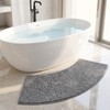 Ruiunchu Bath Mat, Non Slip Shower Mat Curved Shower Bath