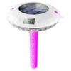Solar Digital Pool Light with Dual LCD Screens, Easy to