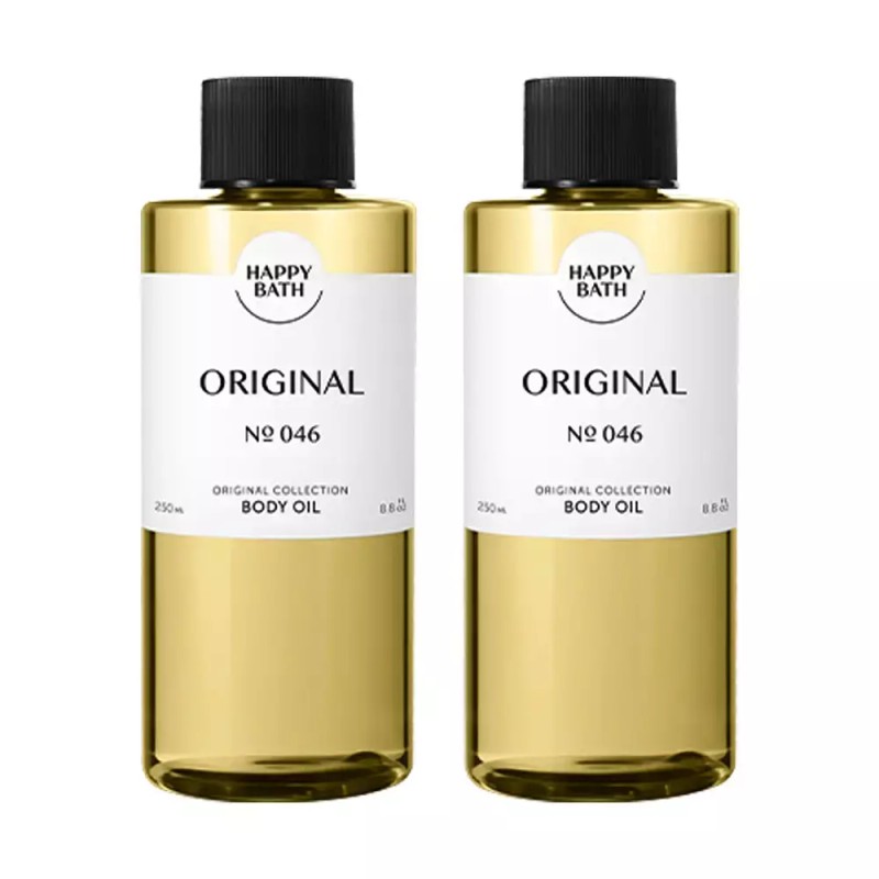 Happybath 해피바스 바디오일 오리지널 250ml 2개 Happybath Body Oil Original