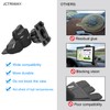 JCTRIWAY CD Mount for Carplay Screen, 360° Rotation CD Slot