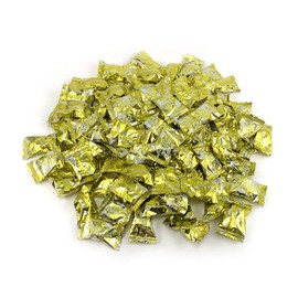LaetaFood Butter Cream Toffee Hard Candy, Gold Wrap Candy (2 Pound Bag)