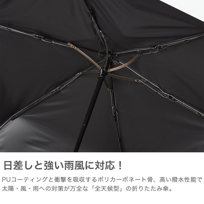 Waterfront LESS IS MORE ZENTENKOU Folding Umbrella, 21.7 inches (55