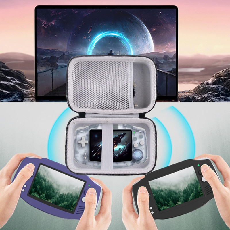 WERJIA Hard Case Compatible with RG34XX/R36MAX Retro Handheld Game Console