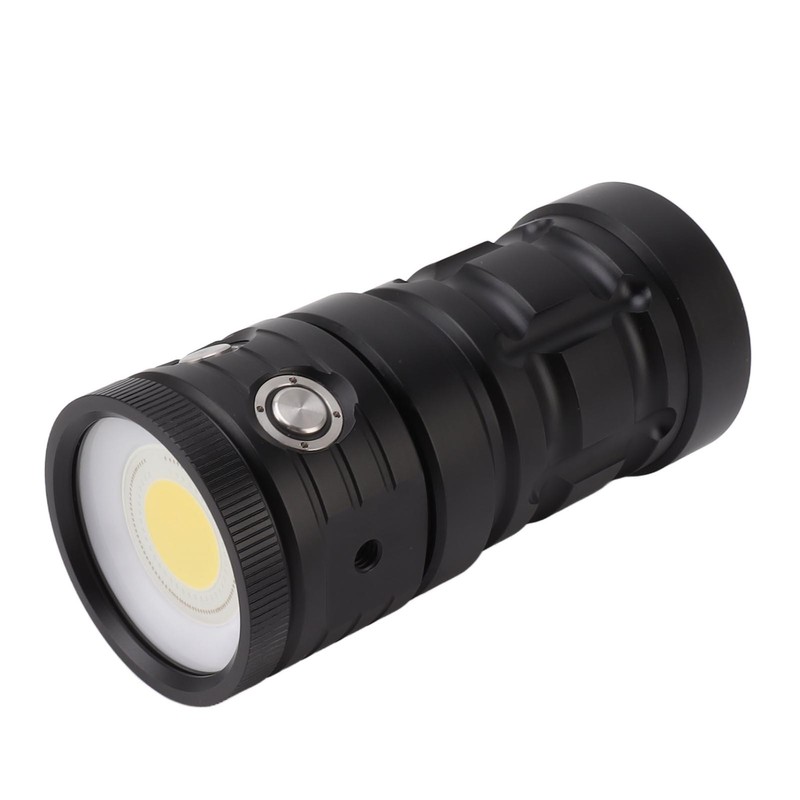 LED Diving Flashlight 18000LM IPX8 Waterproof USB Underwater 100M Scuba